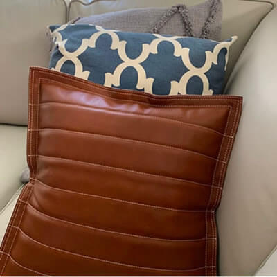 Leather Cushion Covers